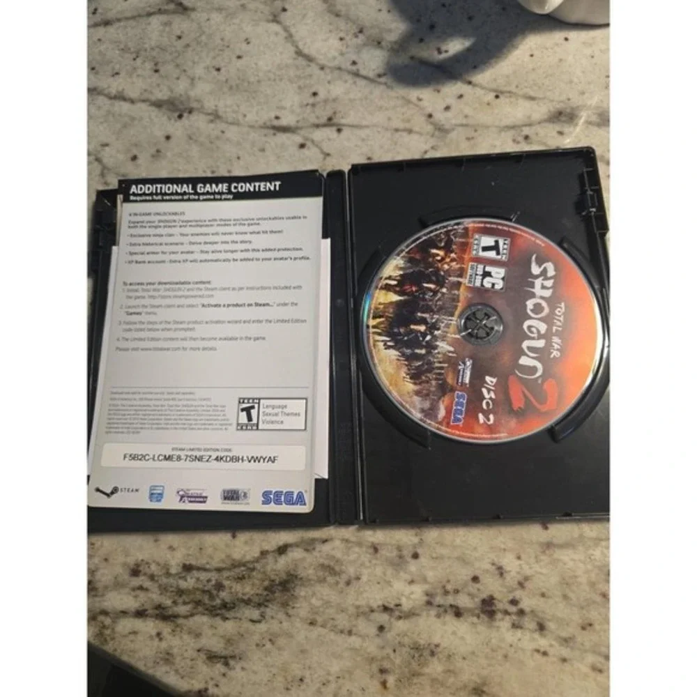 Total War Shogun2 Limited Edition Sega‎